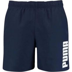 Puma męskie spodenki kąpielowe Mid Navy Blue XL. Niebieskie kąpielówki męskie Puma, m, bez wzorów, z poliesteru, do pływania. Za 185.99 zł.