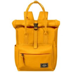 Plecak American Tourister Urban Groove 16. Żółte plecaki damskie AMERICAN TOURISTER, bez wzorów, z materiału, biznesowe. Za 179.99 zł.