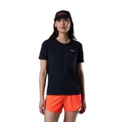T-shirt damski Rossignol Graphic Active. Niebieskie t-shirty damskie Rossignol, uniwersalny, bez wzorów, z jersey, bez kołnierzyka. Za 199.00 zł.