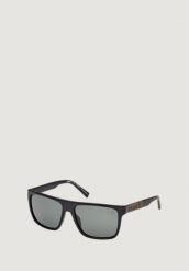 Okulary Mężczyzna TIMBERLAND Polarized. Czarne okulary przeciwsłoneczne męskie Timberland, prostokątne. Za 512.65 zł.