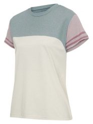 Protective Koszulka funkcyjna "Cat Smoke" w kolorze błękitno-jasnoróżowo-kremowym rozmiar: 42. Brązowe topy sportowe damskie Protective, bez wzorów, bez ramiączek. Za 122.67 zł.