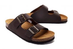 DR. BRINKMANN 600047-02 braun, klapki profilaktyczne męskie. Brązowe klapki i japonki męskie Dr. Brinkmann, ze skóry. Za 249.90 zł.