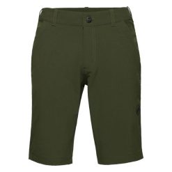 Spodnie trekkingowe męskie Mammut 10230115040284. Zielone szorty męskie Mammut, na lato, bez wzorów, biznesowe. Za 333.00 zł.