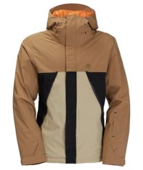 Kurtka snowboardowa męska Billabong Expedition. Brązowe kurtki narciarskie i snowboardowe damskie Billabong, l, bez wzorów, z materiału, bez kaptura, snowboardowy. Za 924.60 zł.