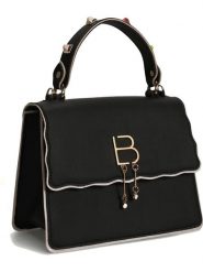 Lucky Bees Torebka w kolorze czarnym - 25 x 19 x 12 cm rozmiar: onesize. Czarne torebki klasyczne damskie Lucky Bees, bez wzorów, z materiału, bez dodatków. Za 100.99 zł.