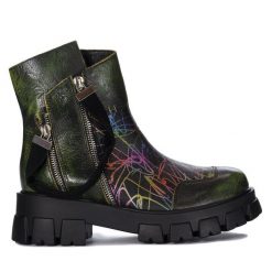 Botki Maciejka. Botki damskie Maciejka, bez obcasa, na płaskiej podeszwie, bez zapięcia. Za 579.99 zł.