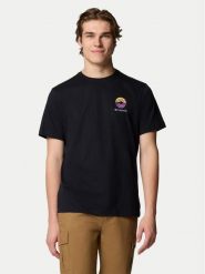 Columbia T-Shirt Kettle River™ 2120411 Czarny Regular Fit. Czarne t-shirty męskie Columbia, m, bez wzorów, z bawełny, bez kołnierzyka. Za 79.99 zł.