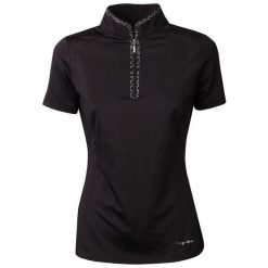 Damska koszulka konkursowa Harry's Horse Denver. Czarne t-shirty damskie HARRYS HORSE, s, bez wzorów, bez kołnierzyka. Za 273.00 zł.