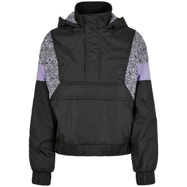 Damska kurtka wodoodporna duże rozmiary Urban Classics aop mixed pull. Czarne kurtki damskie Urban Classics, m, bez kaptura. Za 268.60 zł.