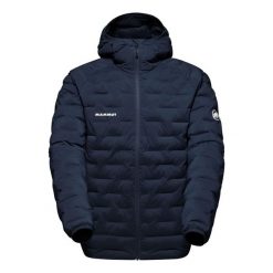 Kurtka uniwersalna męska Mammut Sander. Niebieskie kurtki męskie Mammut, na zimę, m, bez wzorów, z materiału, klasyczne, z kapturem. Za 1,527.00 zł.