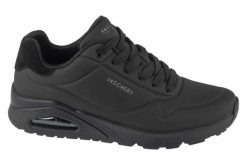 Buty sportowe Sneakersy męskie, Uno - Suited On Air. Czarne buty sportowe na co dzień męskie Skechers, z materiału, bez zapięcia, trekkingowe. Za 299.99 zł.