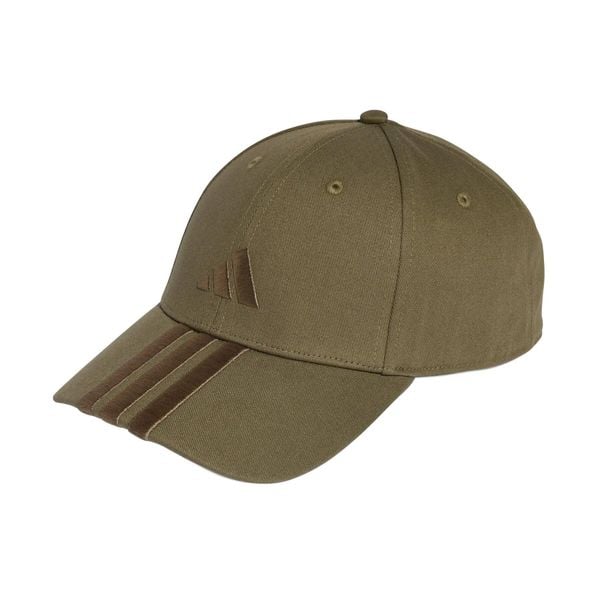 Czapka z daszkiem adidas 3-Stripes New Logo. Zielone czapki męskie Adidas, bez wzorów, z bawełny. Za 81.99 zł.