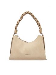 Coccinelle Torebka P6P Boheme Suede Bimaterial E1 P6P 13 03 01 Beżowy. Brązowe torebki klasyczne damskie Coccinelle, bez wzorów, ze skóry, bez dodatków. Za 1,539.00 zł.