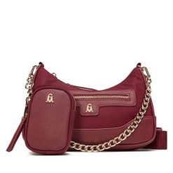 Torebka Steve Madden. Czerwone torebki klasyczne damskie Steve Madden, bez wzorów, bez dodatków. Za 349.99 zł.