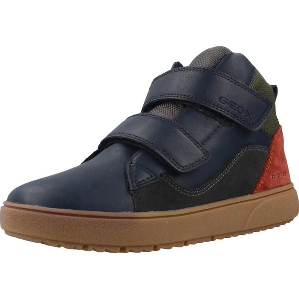 Buty GEOX J36LEA 05422 J Wielokolorowy. Buty trekkingowe męskie Geox, ze skóry, bez zapięcia, trekkingowe. Za 215.99 zł.