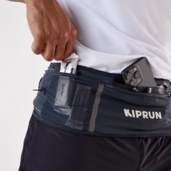Pas do biegania w terenie Kiprun belt 900. Brązowe szorty męskie KIPRUN, bez wzorów, z poliamidu. Za 129.99 zł.