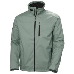Kurtka narciarska Helly Hansen Crew 2.0. Zielone kurtki męskie Helly Hansen, na lato, m, bez wzorów, z poliesteru, bez kaptura. Za 746.15 zł.