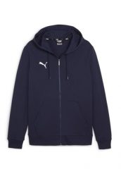 Bluza sportowa męska Puma B23622. Niebieskie bluzy sportowe męskie Puma, bez wzorów, z bawełny, klasyczne, bez kołnierzyka, bez ramiączek. Za 189.00 zł.