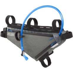 Torba na ramę rowerową z bukłakiem Camelbak M.U.L.E. Frame Pack. Szare torebki klasyczne damskie Camelbak, bez wzorów, bez dodatków. Za 575.13 zł.