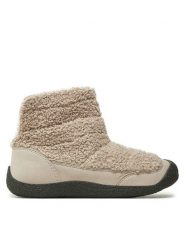 Keen Botki Howser Fold Down 1029458 Beżowy. Brązowe botki damskie Keen, z materiału, bez obcasa, na płaskiej podeszwie, bez zapięcia. Za 309.99 zł.