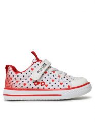 Primigi Sneakersy 3952000 M Biały. Białe buty sportowe dziewczęce Primigi, bez wzorów, z materiału, bez zapięcia. Za 229.99 zł.