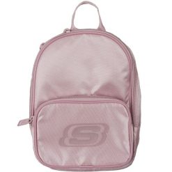 Plecak, Skechers Star Backpack SKCH7503-LPK, pojemność: 4 L. Czerwone plecaki damskie Skechers, bez wzorów, retro. Za 89.99 zł.