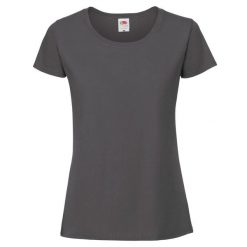 Koszulka Damska Iconic 190. Zielone bluzki damskie Fruit of the Loom, xl, bez wzorów, sportowe, bez kołnierzyka, bez ramiączek. Za 38.99 zł.