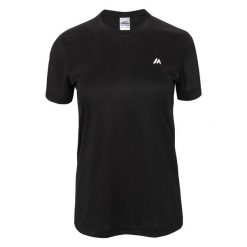Damska koszulka treningowa Martes Essentials Dillion. Czarne bluzki sportowe damskie MARTES ESSENTIALS, l, bez wzorów, z dresówki, bez ramiączek. Za 32.67 zł.