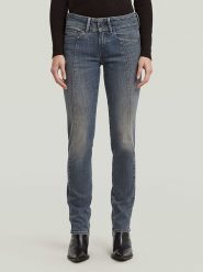 G-Star Dżinsy - Slim fit - w kolorze niebieskim rozmiar: W29/L34. Niebieskie jeansy damskie G-Star. Za 263.40 zł.