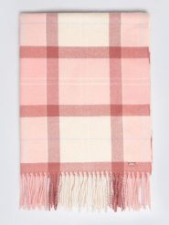 BIG STAR Szal w kolorze jasnoróżowo-kremowym - 68 x 68 cm rozmiar: onesize. Brązowe szaliki i kominy damskie Big Star, bez wzorów, z materiału. Za 64.99 zł.