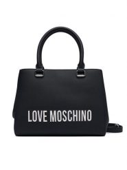 LOVE MOSCHINO Torebka JC4022PP1PKD000B Czarny. Czarne torebki klasyczne damskie Love Moschino, bez wzorów, ze skóry, bez dodatków. Za 1,029.00 zł.