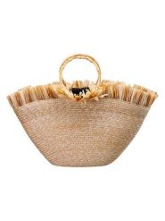 Herrlicher Torba plażowa "Ula" w kolorze beżowym rozmiar: onesize. Brązowe torebki klasyczne damskie Herrlicher, bez wzorów, z materiału, bez dodatków. Za 149.95 zł.