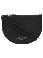 LIEBESKIND BERLIN Skórzana torebka w kolorze czarnym - 14 x 10 x 1 cm rozmiar: onesize. Czarne torebki klasyczne damskie LIEBESKIND BERLIN, bez wzorów, z materiału, bez dodatków. Za 109.95 zł.