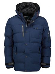 Canadian Peak Kurtka zimowa "Aldesteak" w kolorze granatowym rozmiar: XXL. Niebieskie kurtki męskie Canadian Peak, na zimę, xxl, z aplikacjami, bez kaptura. Za 278.66 zł.