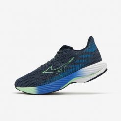 Buty do biegania męskie Mizuno Wave Rider 28. Niebieskie obuwie do biegania damskie Mizuno, mizuno wave. W wyprzedaży za 449.99 zł.
