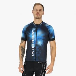 Koszulka rowerowa męska Swedemount Performance Bike Tee szybkoschnąca. Czarne t-shirty sportowe męskie SWEDEMOUNT, m, z materiału, bez ramiączek, na fitness i siłownię. Za 224.99 zł.