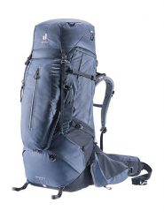 Deuter Plecak turystyczny "Aircontact X" w kolorze granatowym - 36 x 84 x 30 cm rozmiar: onesize. Niebieskie plecaki damskie Deuter, bez wzorów, z materiału, sportowe. Za 990.67 zł.