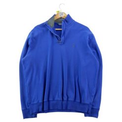 Bluza męska Polo Golf bluza z półzamek. Niebieskie bluzy bez kaptura męskie Ralph Lauren, l, z materiału. Za 168.96 zł.