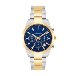 Spears & Walker Zegarek na reke ze stali nierdzewnej w kolorze srebrno/zlotym Zegarki 1 ct Męskie. Szare, analogowe zegarki męskie Spears & Walker, srebrne. Za 429.99 zł.