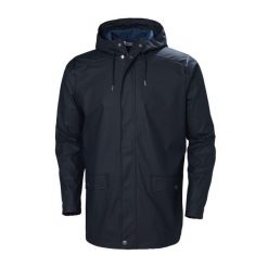 Kurtka uniwersalna męska Helly Hansen Moss Rain Coat. Niebieskie kurtki męskie Helly Hansen, m, bez wzorów, z syntetyku, klasyczne, z kapturem. Za 729.00 zł.