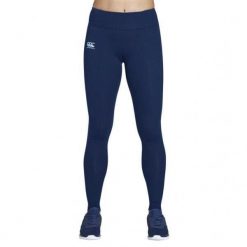 Długie legginsy damskie Canterbury Vapodri. Niebieskie legginsy damskie CANTERBURY, l, bez wzorów, z materiału. Za 312.50 zł.