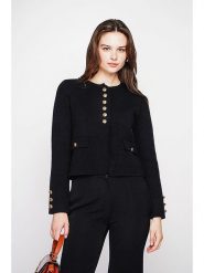 C& Jo Kardigan w kolorze czarnym rozmiar: 38. Czarne kardigany damskie C& Jo, bez wzorów. Za 147.91 zł.