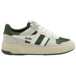 Buty damskie Gola Allcourt 86. Białe buty sportowe na co dzień damskie Gola, bez wzorów, z jeansu, tenisowe. Za 553.50 zł.