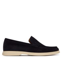 Lordsy BOSS. Niebieskie mokasyny męskie Boss. Za 869.99 zł.