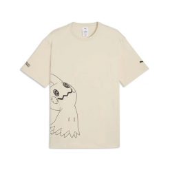 T-shirt Puma Pokemon Graphic. Białe t-shirty męskie Puma, l, bez wzorów, bez kołnierzyka. Za 219.00 zł.