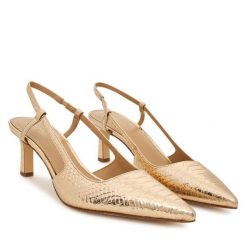 Czółenka MICHAEL Michael Kors. Żółte czółenka damskie MICHAEL Michael Kors, bez wzorów, bez obcasa. Za 659.99 zł.