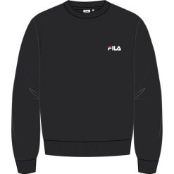 Bluza Fila Leverano. Czarne bluzy bez kaptura męskie Fila, m, z bawełny. Za 159.00 zł.