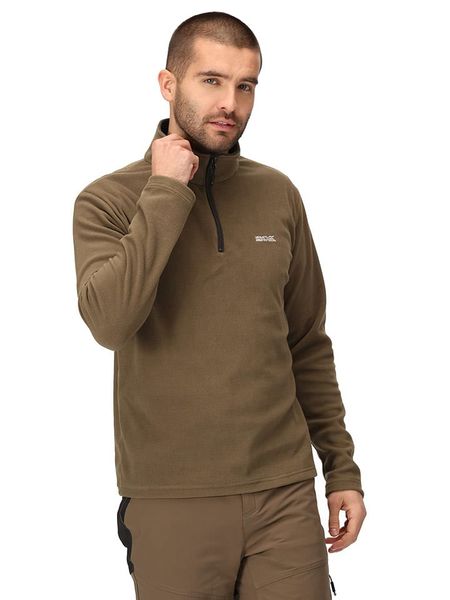 Regatta Bluza polarowa "Thompson" w kolorze khaki rozmiar: XL. Brązowe bluzy bez kaptura męskie Regatta, xl, z polaru. Za 56.79 zł.
