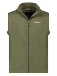 Geographical Norway Kamizelka polarowa "Vug" w kolorze khaki rozmiar: XL. Brązowe kamizelki męskie Geographical Norway, xl, z polaru. Za 70.24 zł.