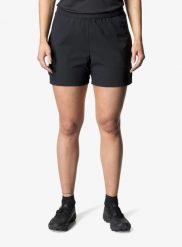 Spodenki do biegania damskie Houdini Pace Light Shorts. Czarne szorty damskie Houdini, bez wzorów, z materiału. Za 263.99 zł.